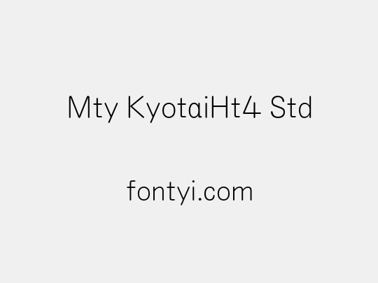 Mty KyotaiHt4 Std