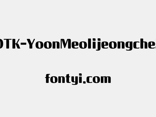 FOTK-YoonMeolijeongche2S
