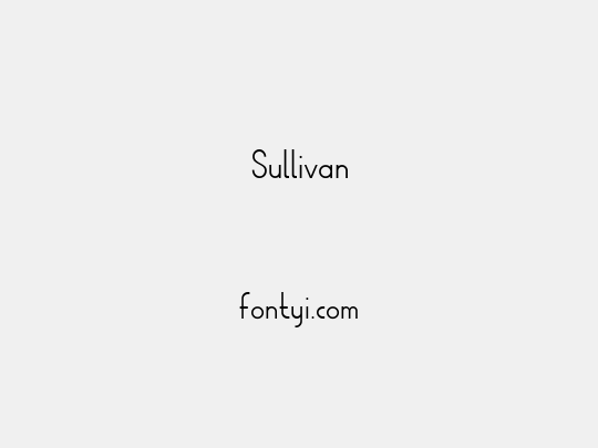 Sullivan