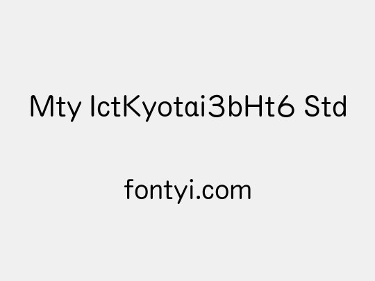 Mty IctKyotai3bHt6 Std