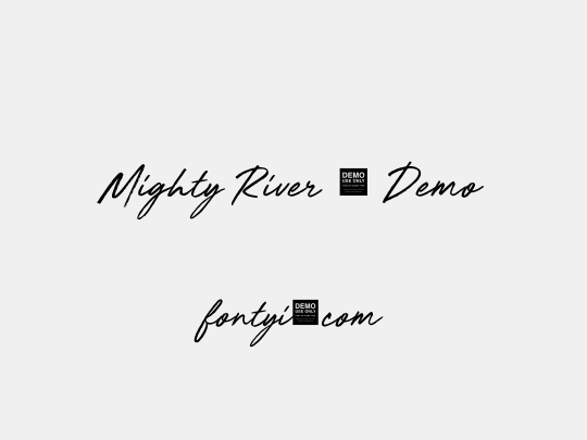 Mighty River - Demo
