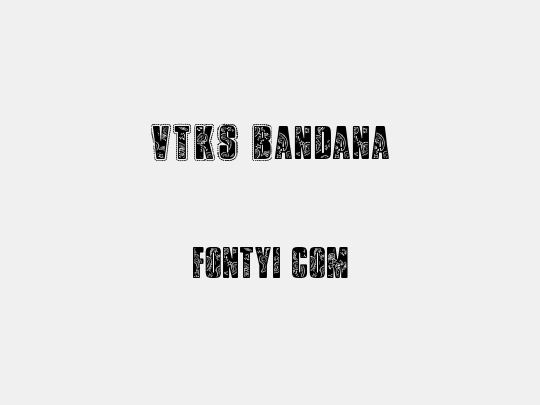 VTKS Bandana