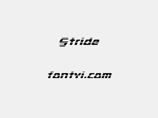 Stride