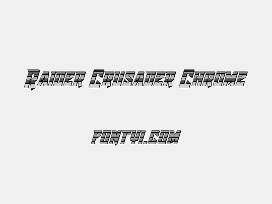 Raider Crusader Chrome