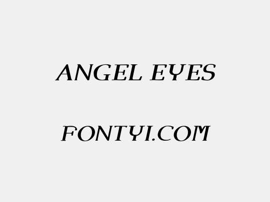 Angel Eyes