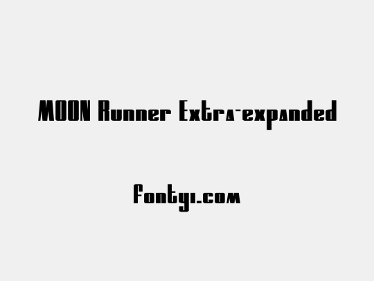 MOON Runner Extra-expanded