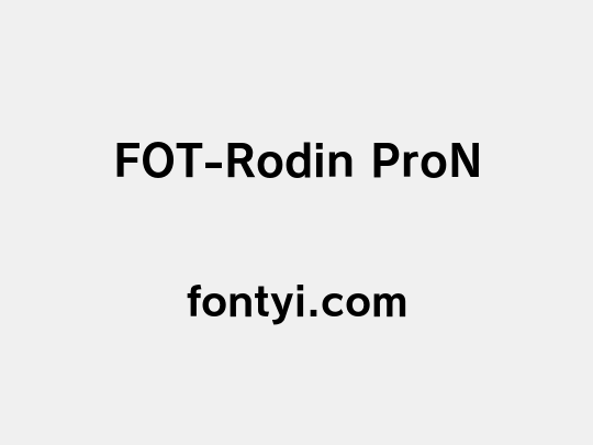FOT-Rodin ProN