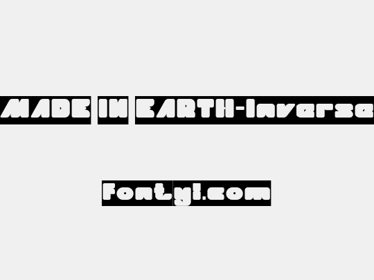 MADE IN EARTH-Inverse