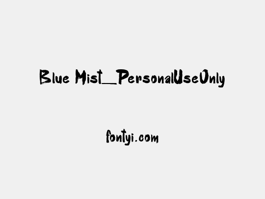 Blue Mist_PersonalUseOnly