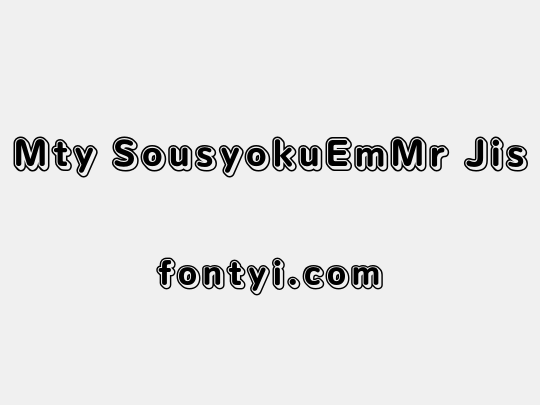 Mty SousyokuEmMr Jis