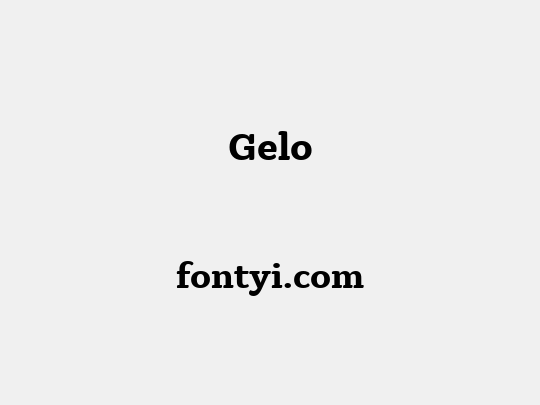 Gelo