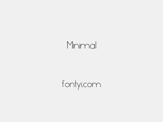 Minimal