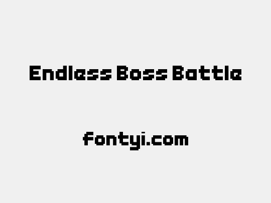 Endless Boss Battle