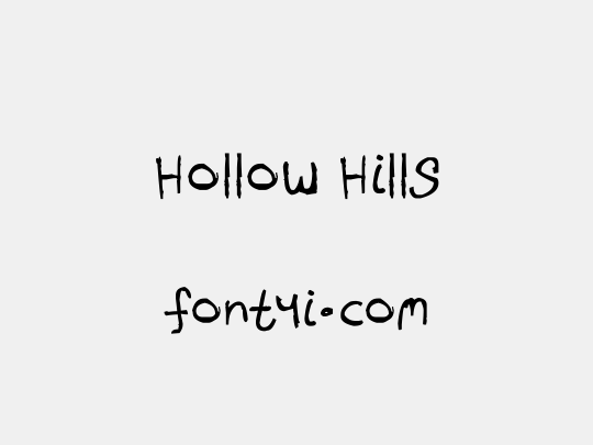 Hollow Hills