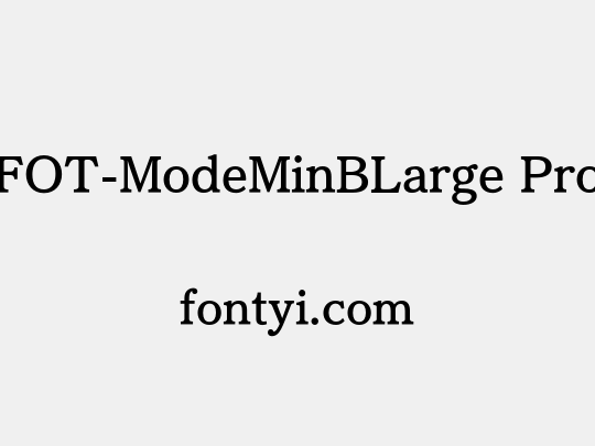 FOT-ModeMinBLarge Pro