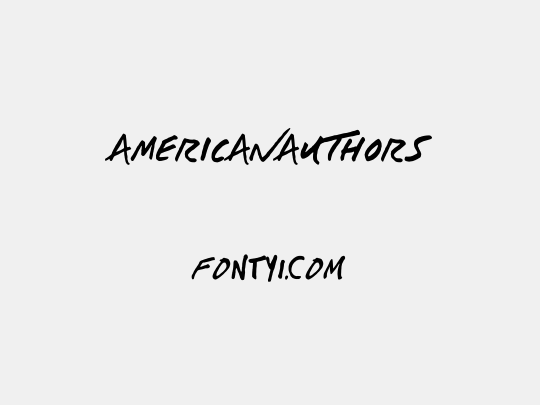 AMERICANAUTHORS