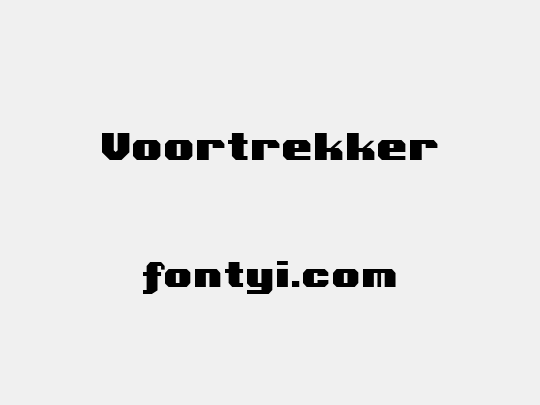 Voortrekker