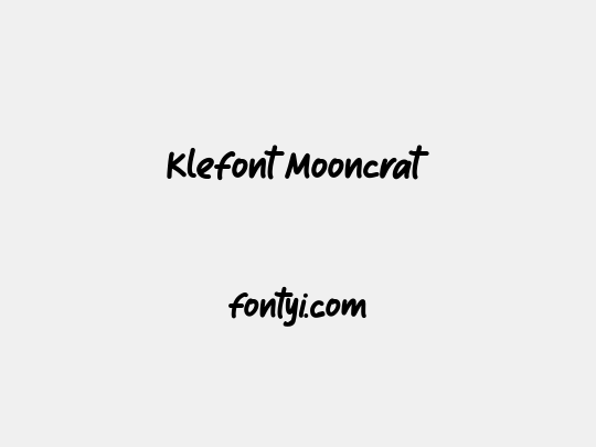 Klefont Mooncrat