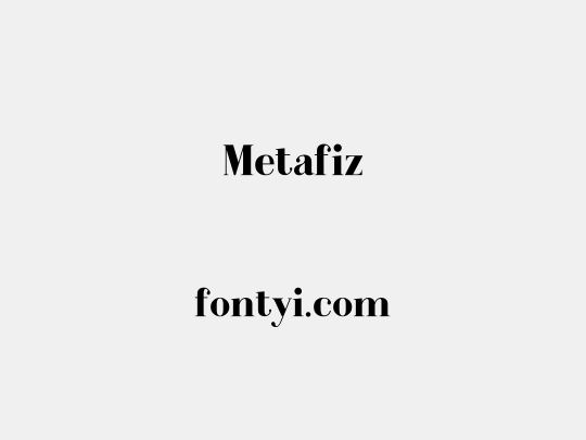 Metafiz
