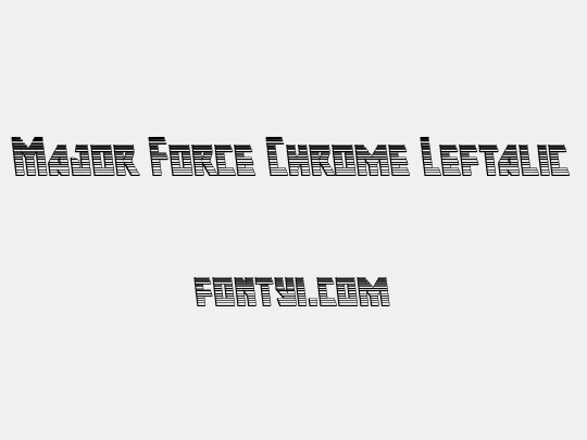 Major Force Chrome Leftalic