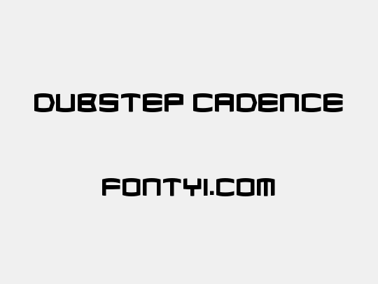 Dubstep Cadence