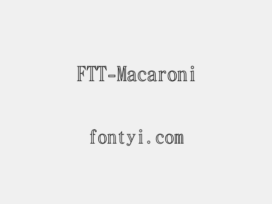 FTT-Macaroni