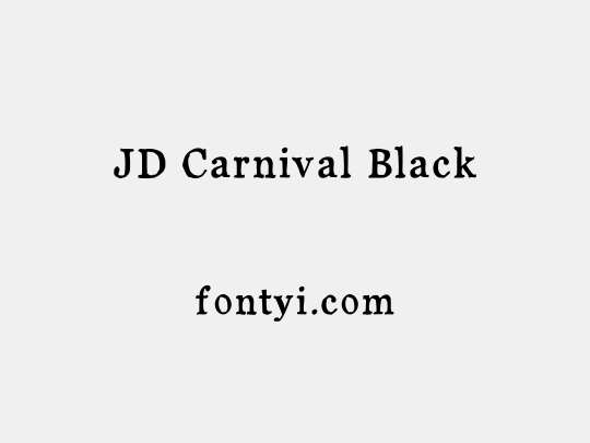 JD Carnival Black