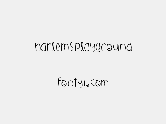 HarlemsPlayground