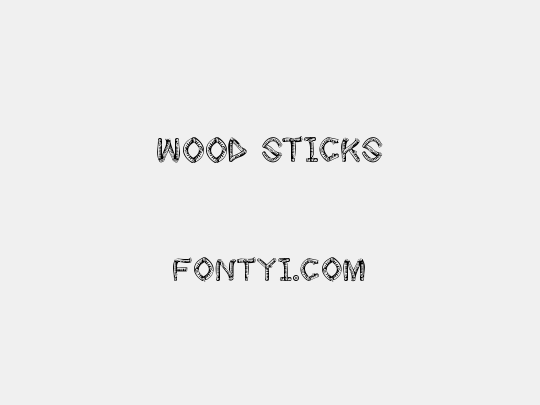 wood sticks