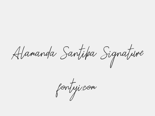 Alamanda Santika Signature