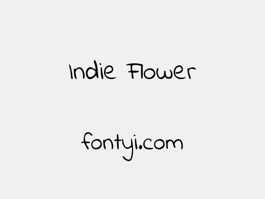 Indie Flower