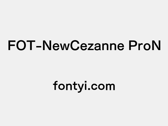 FOT-NewCezanne ProN