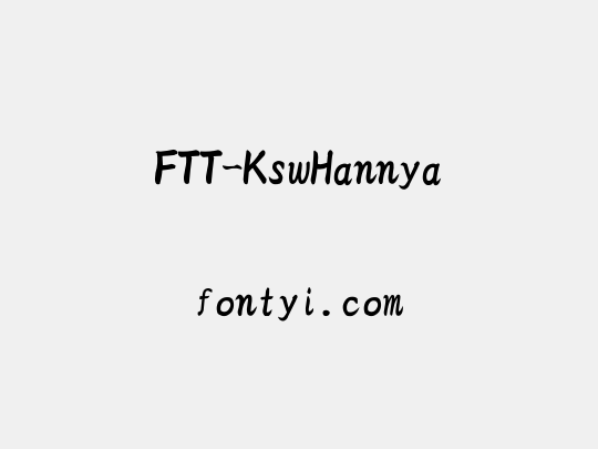 FTT-KswHannya