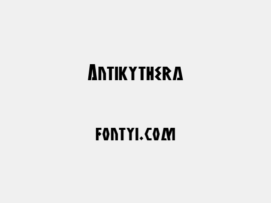 Antikythera
