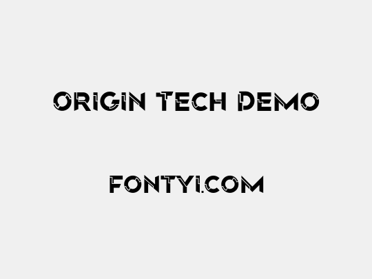 Origin Tech Demo