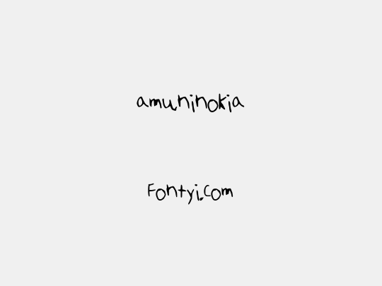 amuninokia