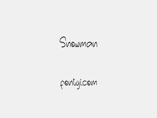 Snowman