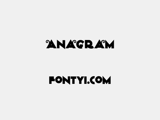 Anagram