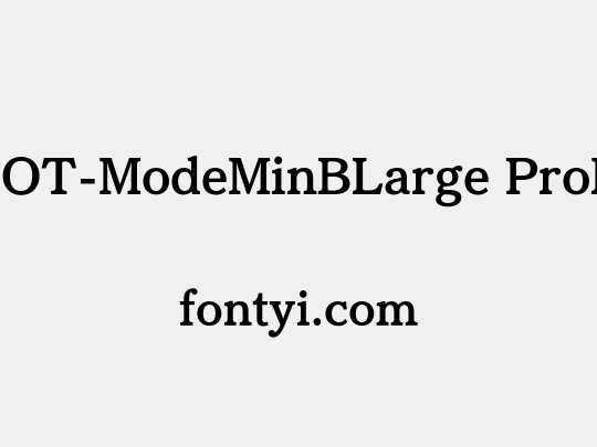 FOT-ModeMinBLarge ProN