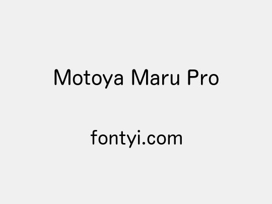 Motoya Maru Pro