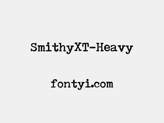 SmithyXT-Heavy