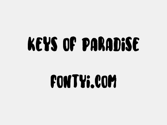 Keys of Paradise