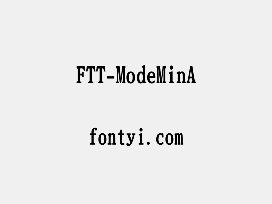 FTT-ModeMinA