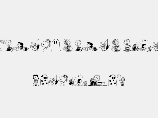 Peanuts Gang Dings