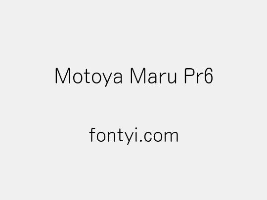 Motoya Maru Pr6