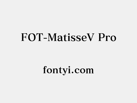 FOT-MatisseV Pro