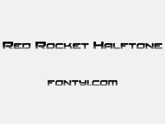 Red Rocket Halftone