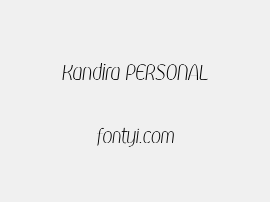 Kandira PERSONAL