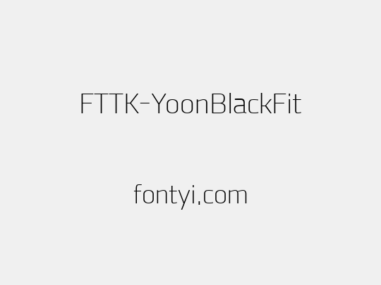 FTTK-YoonBlackFit