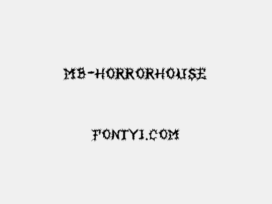 MB-HorrorHouse